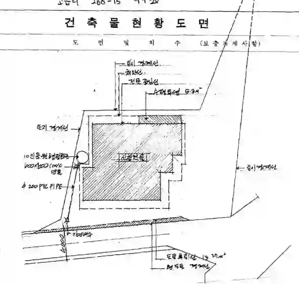 고읍동 268-15 배치도 이미지